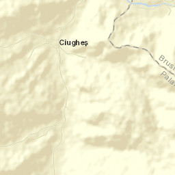 Ciugheș Street Map