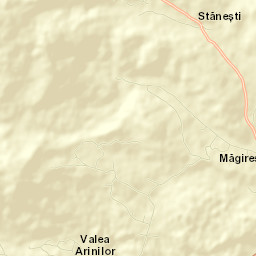 Comuna Măgireşti Street Map