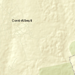 Corni-Albești Street Map