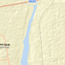 Teplodar Street Map