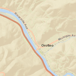 Orofino Street Map
