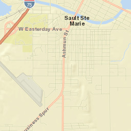 Sault Ste. Marie Street Map