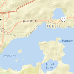 Greater Sudbury Street Map