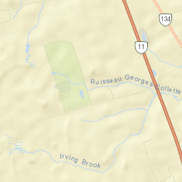 Bouctouche Street Map