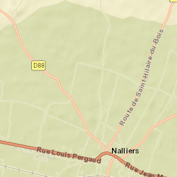 Nalliers Street Map