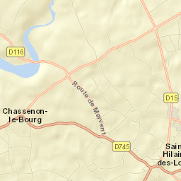 Saint-Hilaire-des-Loges Street Map