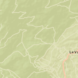 Le Vaud Street Map