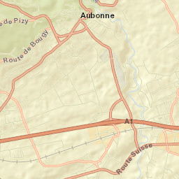 Aubonne Street Map