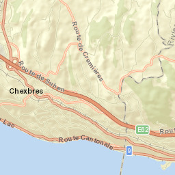 Chexbres Street Map