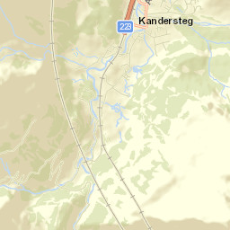 Kandersteg Street Map