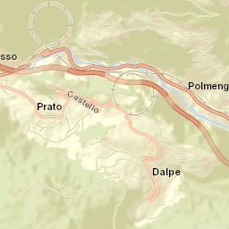 Leventina District Street Map