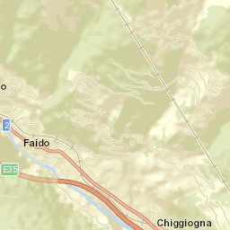 Faido Street Map