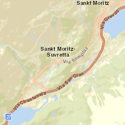 Region Maloja Street Map