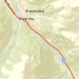 Pontresina Street Map