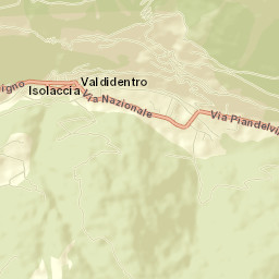 Isolaccia Street Map