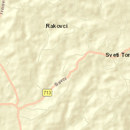 Sveti Tomaž Street Map