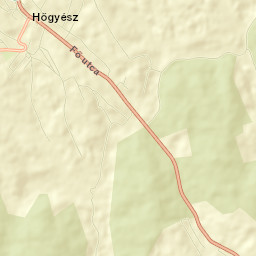 Hőgyész Street Map