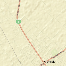 Kistelek Street Map