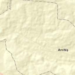 Archiş Street Map