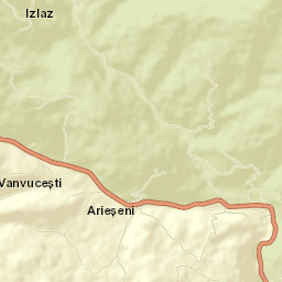 Comuna Arieşeni Street Map