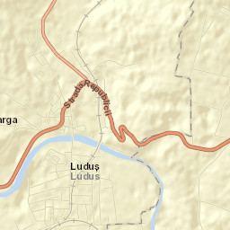 Luduș Street Map