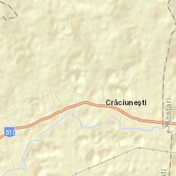 Crăciunești Street Map