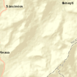 Ghinești Street Map