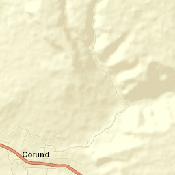 Comuna Corund Street Map