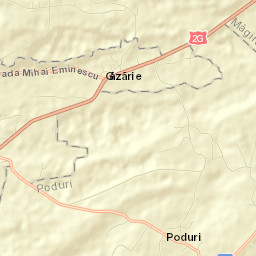Valea Arinilor Street Map