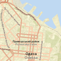 Odesa Street Map