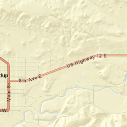 Roundup Street Map
