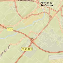 Fontenay-le-Comte Street Map