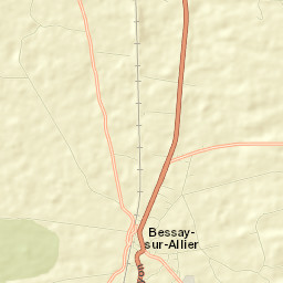 Bessay-sur-Allier Street Map