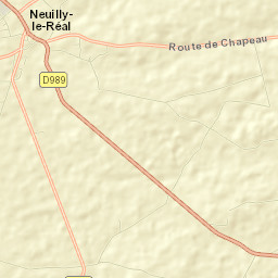 Neuilly-le-Réal Street Map