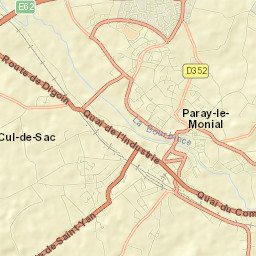Paray-le-Monial Street Map