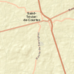Saint-Trivier-de-Courtes Street Map