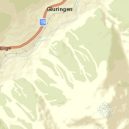 Goms District Street Map