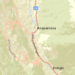 Acquarossa Street Map