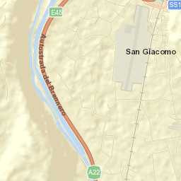 San Giacomo Street Map