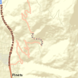 Pineta Street Map