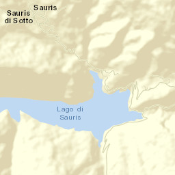 Sauris di Sotto Street Map