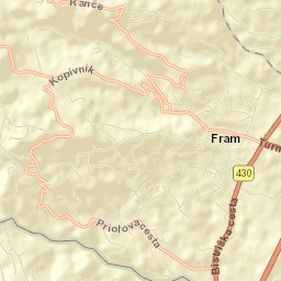 Fram Street Map