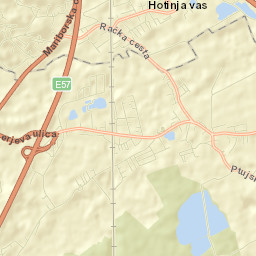 Hotinja Vas Street Map