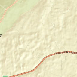 Becsehely Street Map