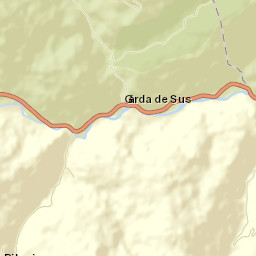 Comuna Gârda de Sus Street Map