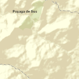 Poşaga de Sus Street Map