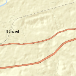 Sânpaul Street Map