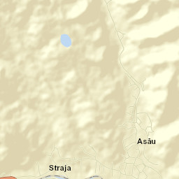 Comuna Asău Street Map