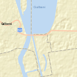 Galbeni Street Map