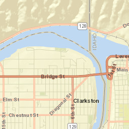 Clarkston Street Map